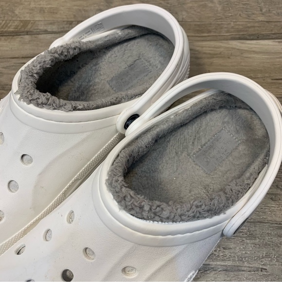 CROCS Classic Clogs Faux Fur Lined Slingback Unisex - Picture 3 of 11